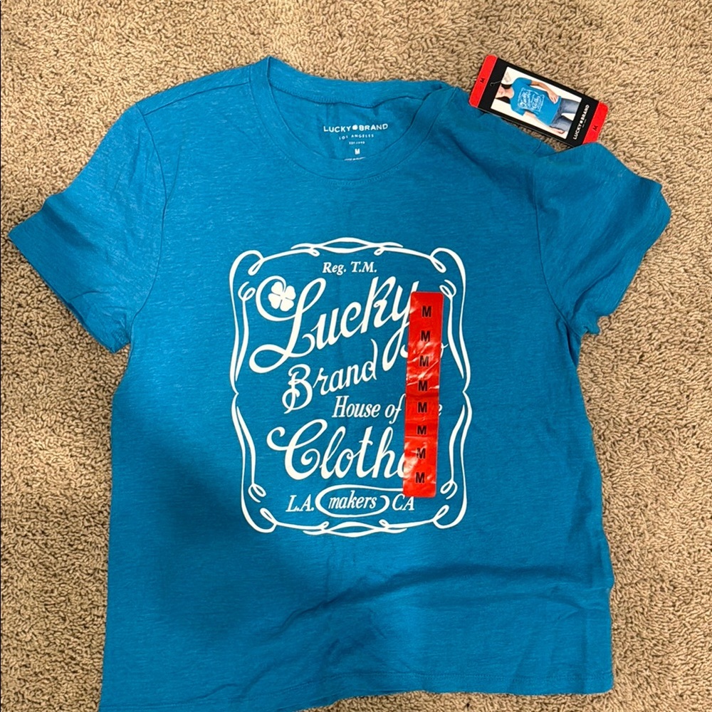Lucky Brand  Blue T-Shirt